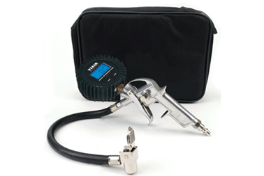 Digital tire pressure gun